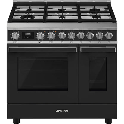90cm Portofino double cavity dual fuel cooker